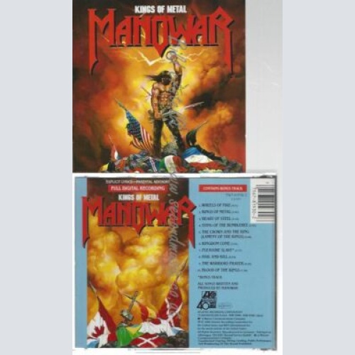 CD-- Manowar Kings Of Metal