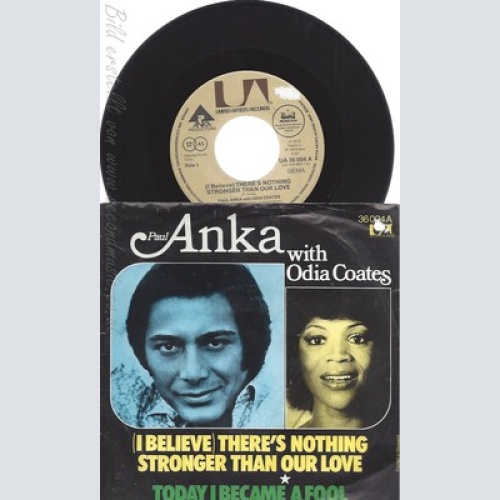 7" PAUL ANKA WITH ODIA COATES--