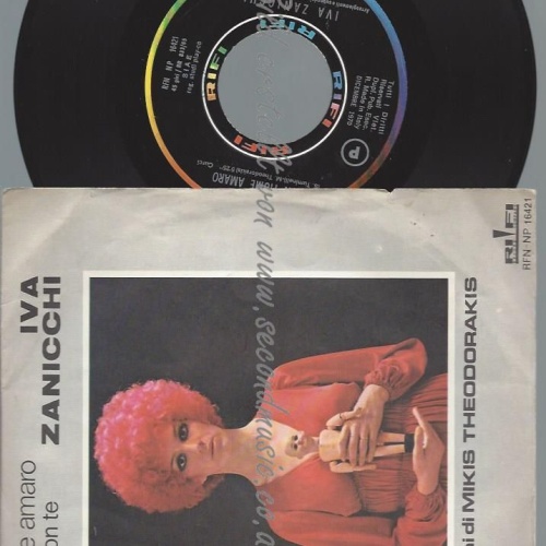 7"  Iva Zanicchi – Un Fiume Amaro