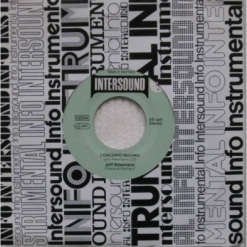 7", Single Jeff Newmann - Concerto Maximo