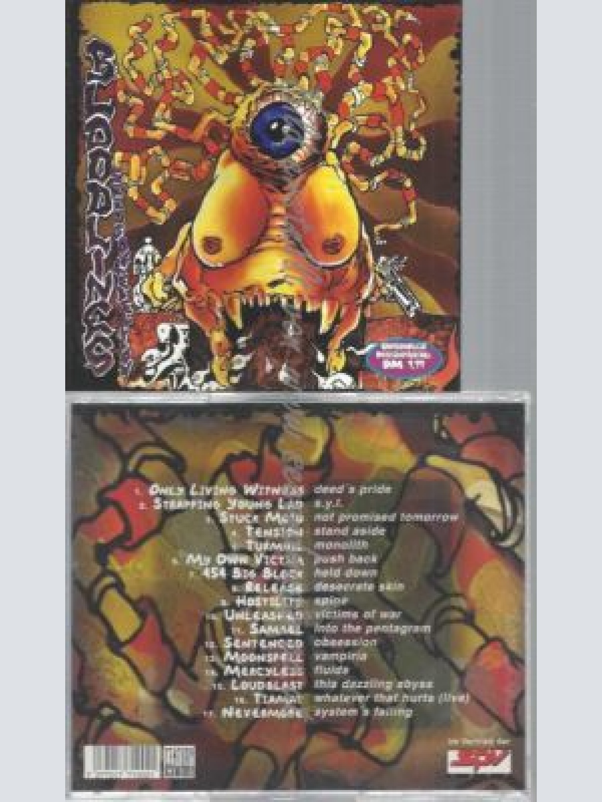 CD--VARIOUS--BLOODLINES - THE SEEDS OF REBELLION |