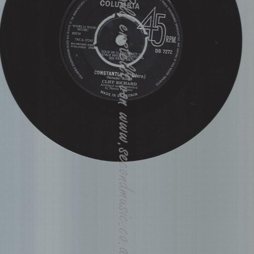 7"   Cliff Richard – Constantly