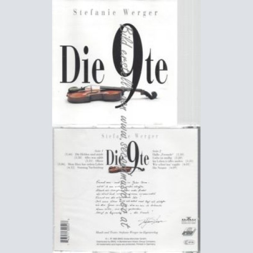 CD--STEFANIE WERGER--DIE 9TE