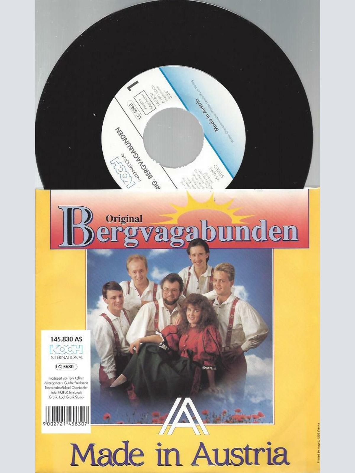 7" Original Bergvagabunden – Made In Austria