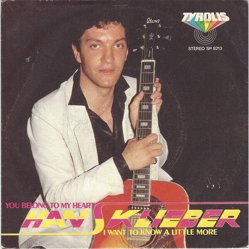 7", Single Hans Klieber - You Belong To My Heart