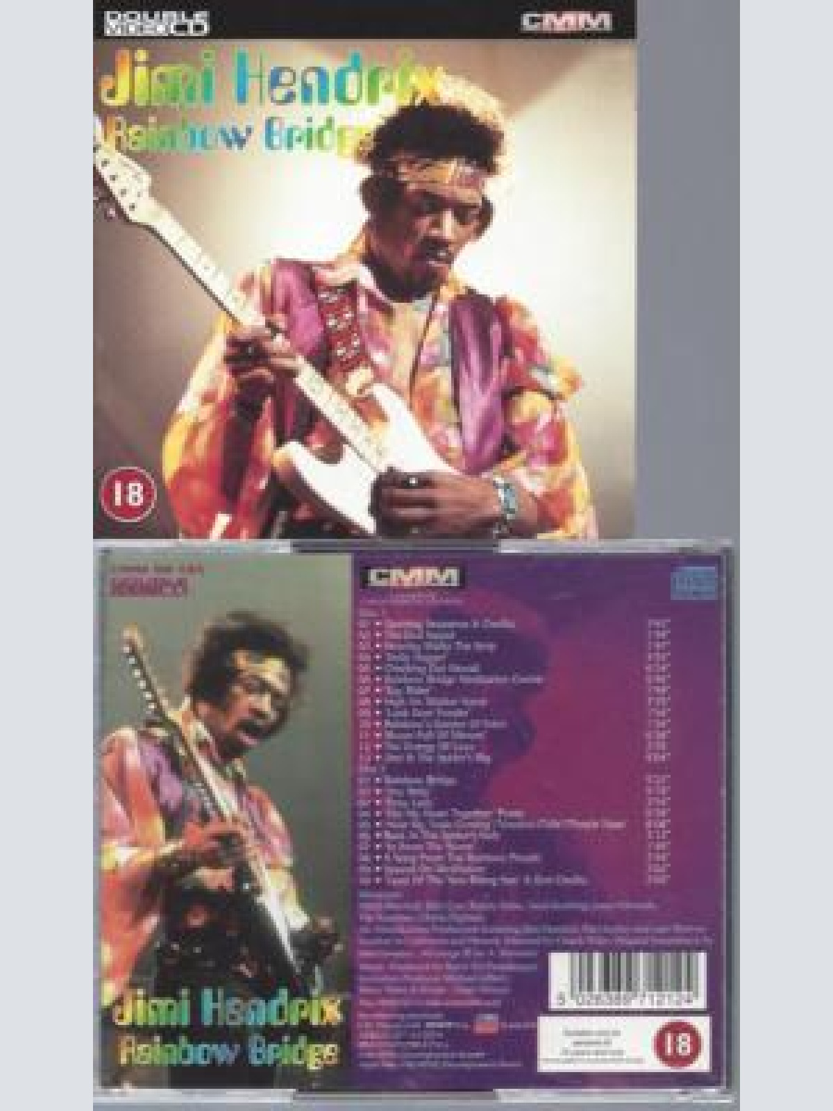 CD--JIMI HENDRIX RAINBOW BRIDGE VIDEO 2CD