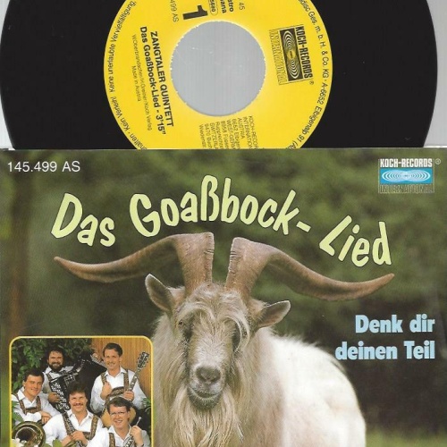 7" Zangtaler Quintett – Das Goassbock-Lied