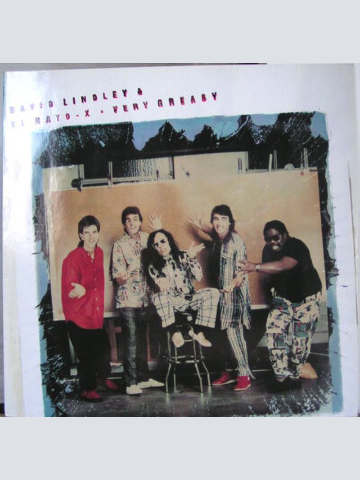 LP, Album David Lindley And El Rayo-X - Very Greasy