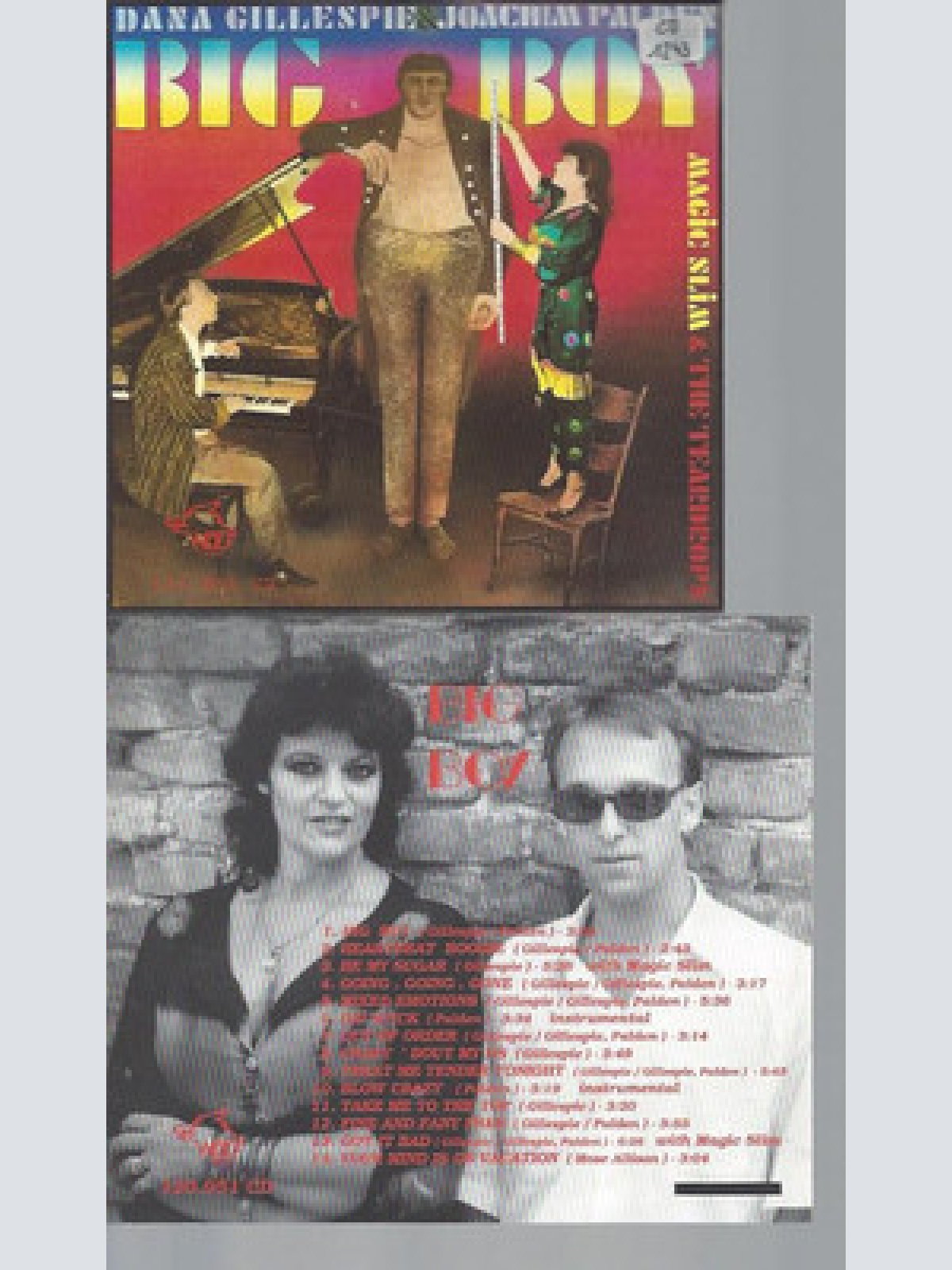 CD-DANA GILLESPIE JOACHIM PALDEN BIG BOY