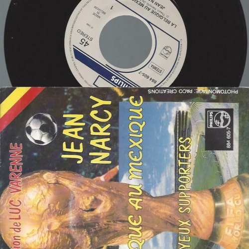 7" Jean Narcy – La Belgique Au Mexique