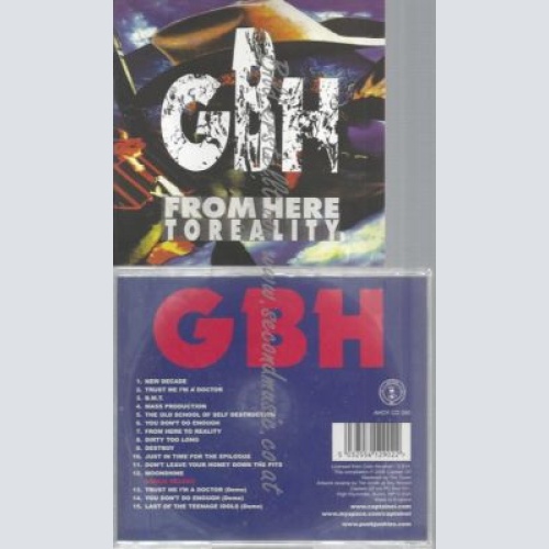 CD--G.B.H.--FROM HERE TO REALITY