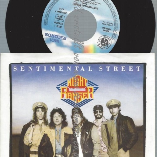 7"  Night Ranger  Sentimental Street