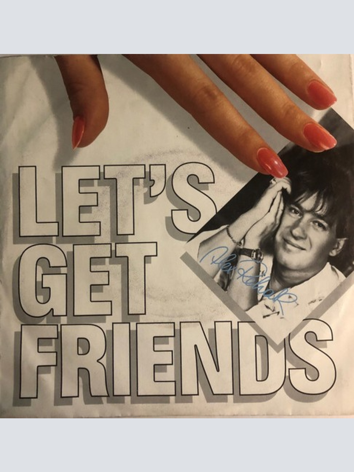 7", Single Alex Rehak - Let's Get Friends