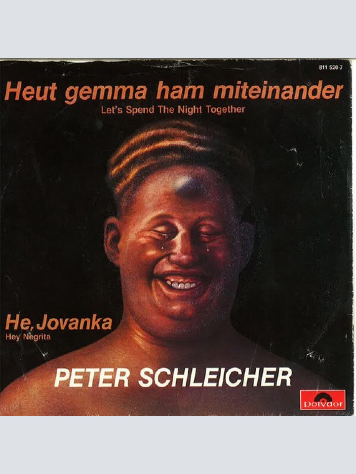 7", Single Peter Schleicher - Heut Gemma Ham Miteinander