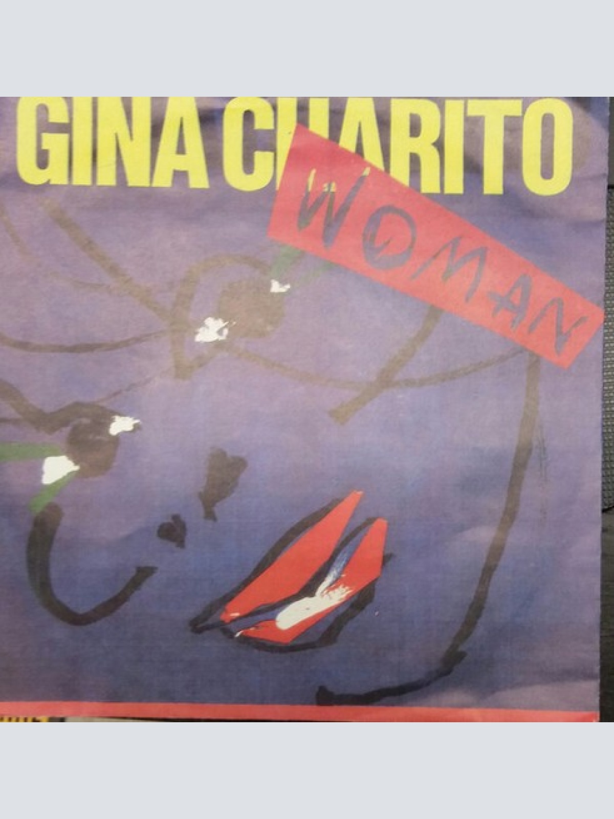7", Single Gina Charito - Woman / I Want You Back
