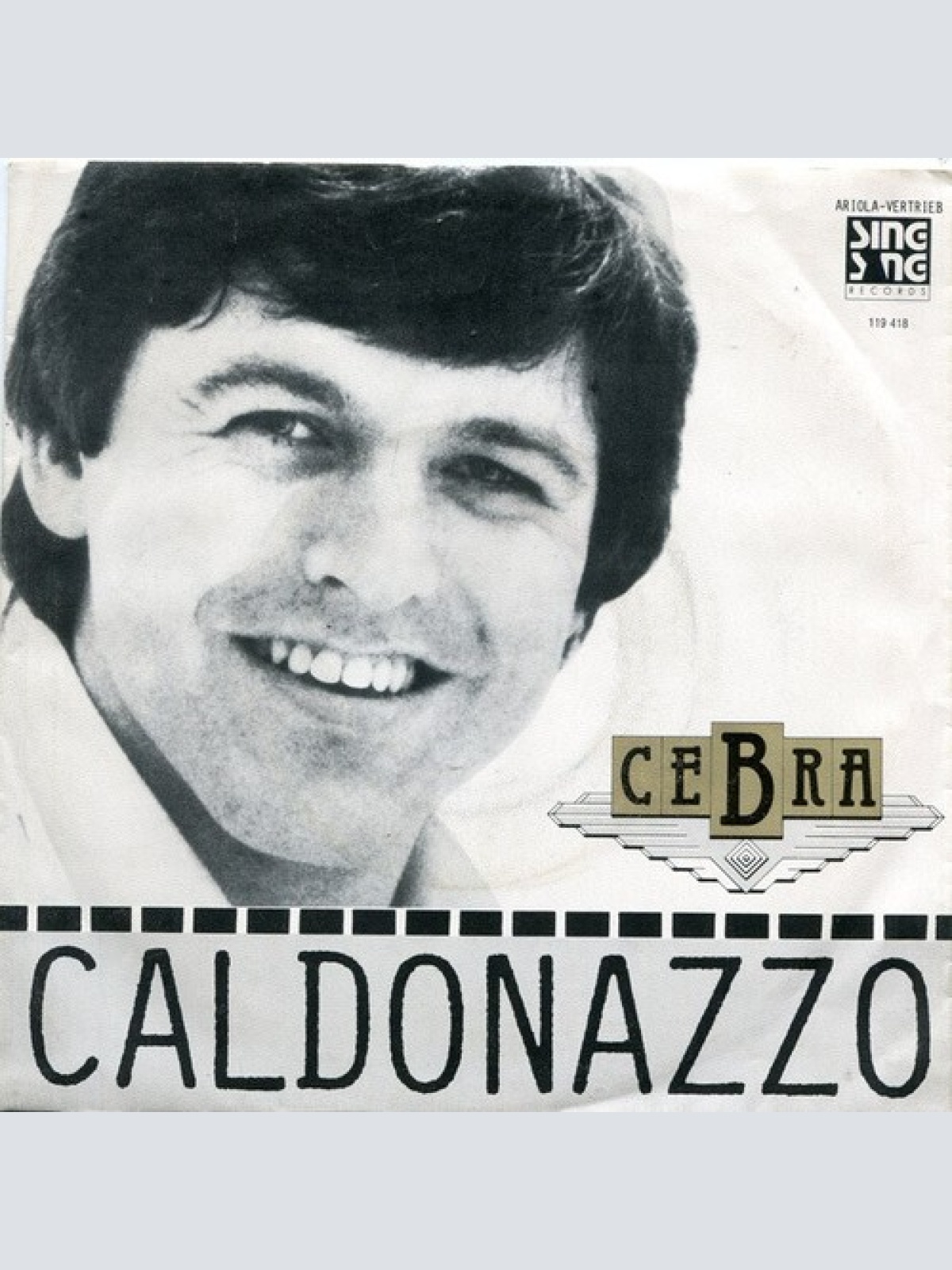 7", Single Cebra (5) - Caldonazzo / Zores