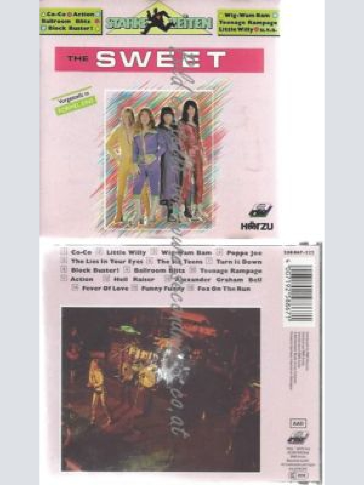 CD--THE SWEET--STARKE ZEITEN -COMPILATION, -