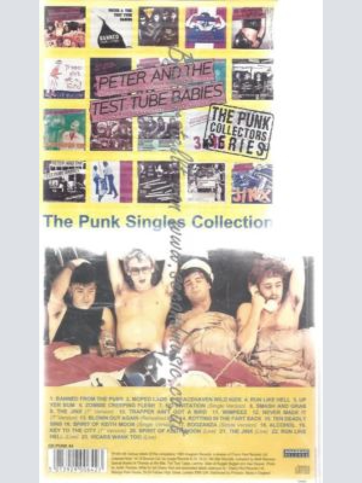 CD--PETER & THE TEST TUBE BABIES--COMPLETE PUNK SINGLES COLLECTION