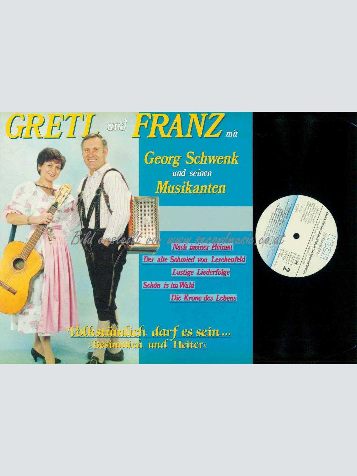 LP--Gretl & Franz -- Volkstümlich Darf Es Sein... - Besinnlich Und Heiter / NM