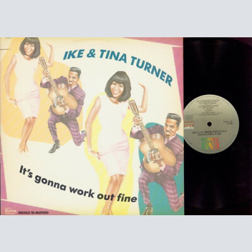 LP--Ike & Tina Turner – It's Gonna Work Out Fine // ST-17212 / Cutout