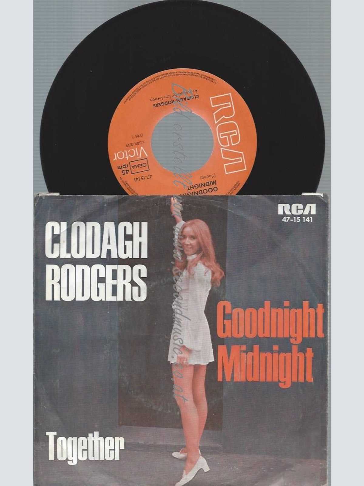 7"  Clodagh Rodgers  Goodnight Midnight