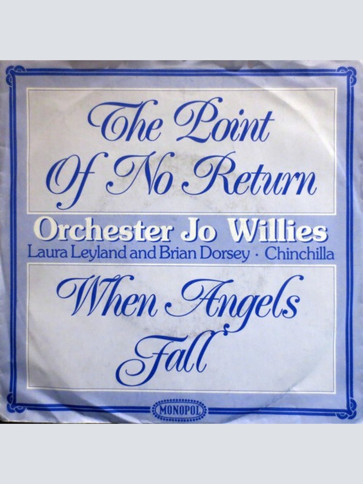 7", Single Orchester Jo Willies, Laura Leyland And Bob Borrows · Chinchilla (...
