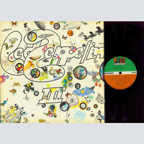 LP- Led Zeppelin  Led Zeppelin III SD7201 // DE / Gimmick Cover