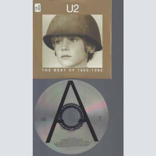 CD--U2 THE BEST OF 19780-1990 PROMO CS