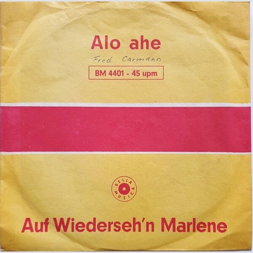 7", Single Fred Karmann, Orchester Rolf Dockin - Also Ahe / Auf Wiederseh'n M...