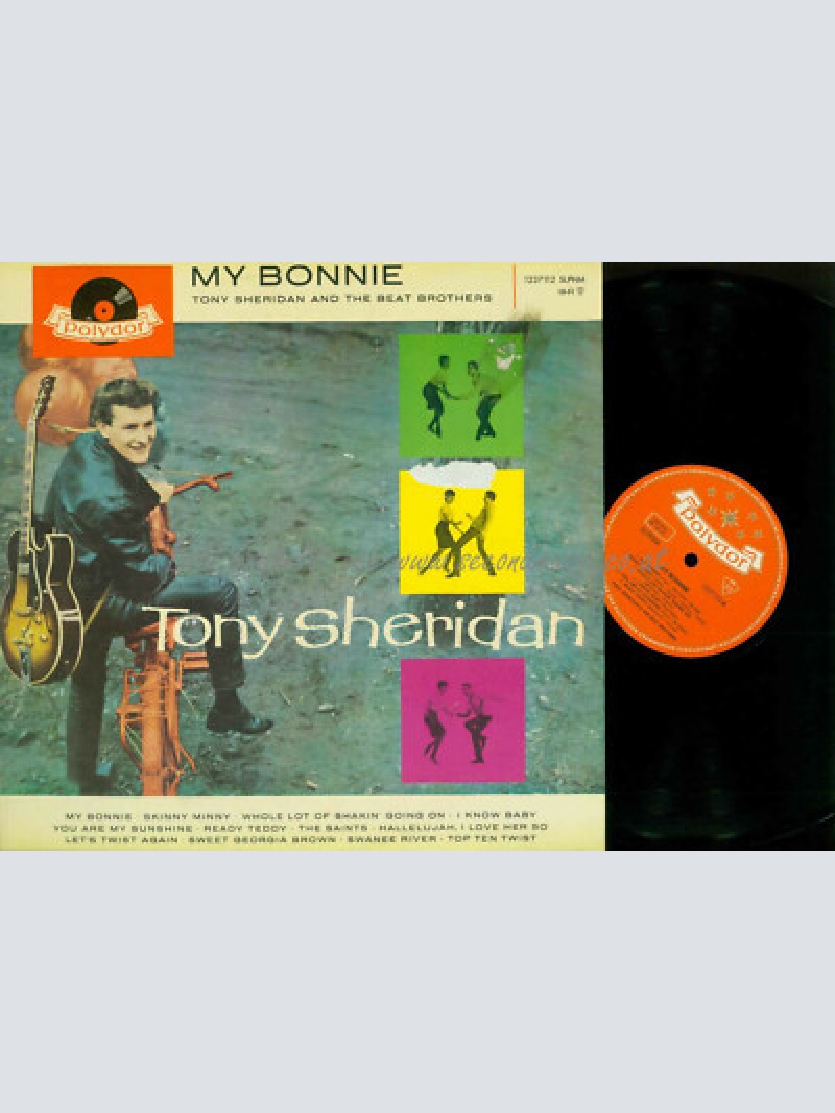 LP-  Tony Sheridan And The Beat Brothers – My Bonnie  // 1237112 SLPHM