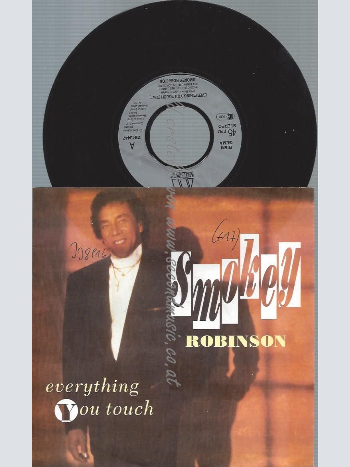 7"  Smokey Robinson  Everything You Touch