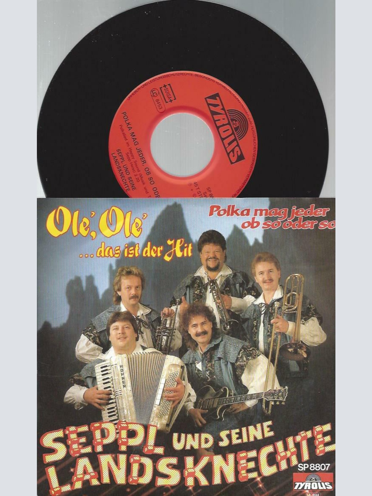 7" Seppl und seine Landsknechte  -- Ole Ole