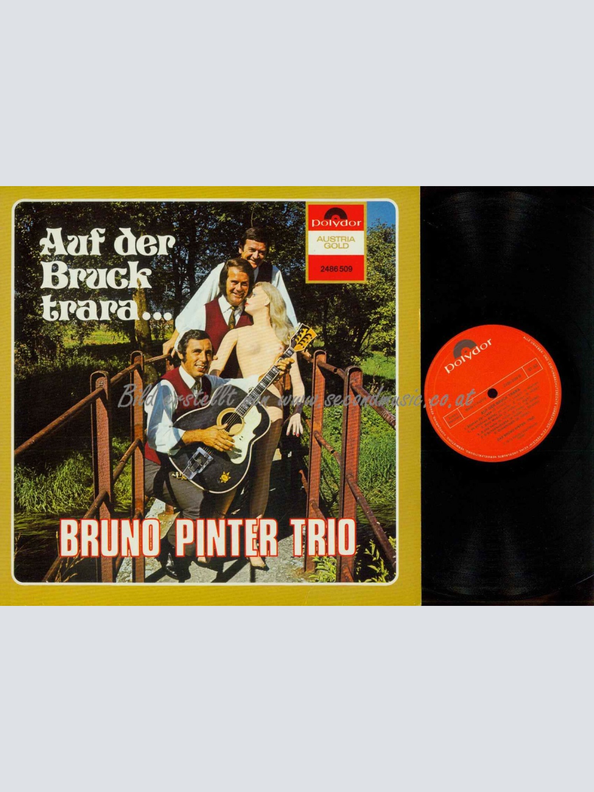 LP--Bruno Pinter Trio – Auf Der Bruck Trara/   NM