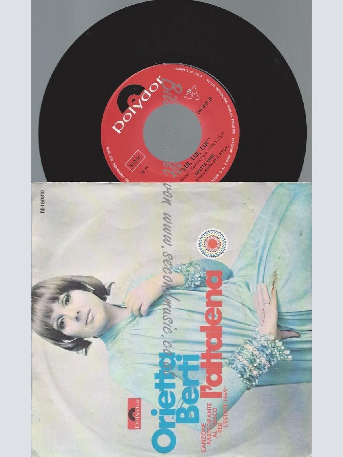 7"   Orietta Berti  L'Altalena