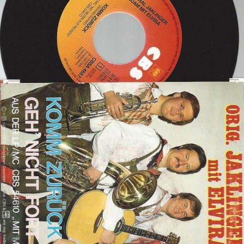 7" Original Jaklinger Buam Mit Elvira – Komm Zurück