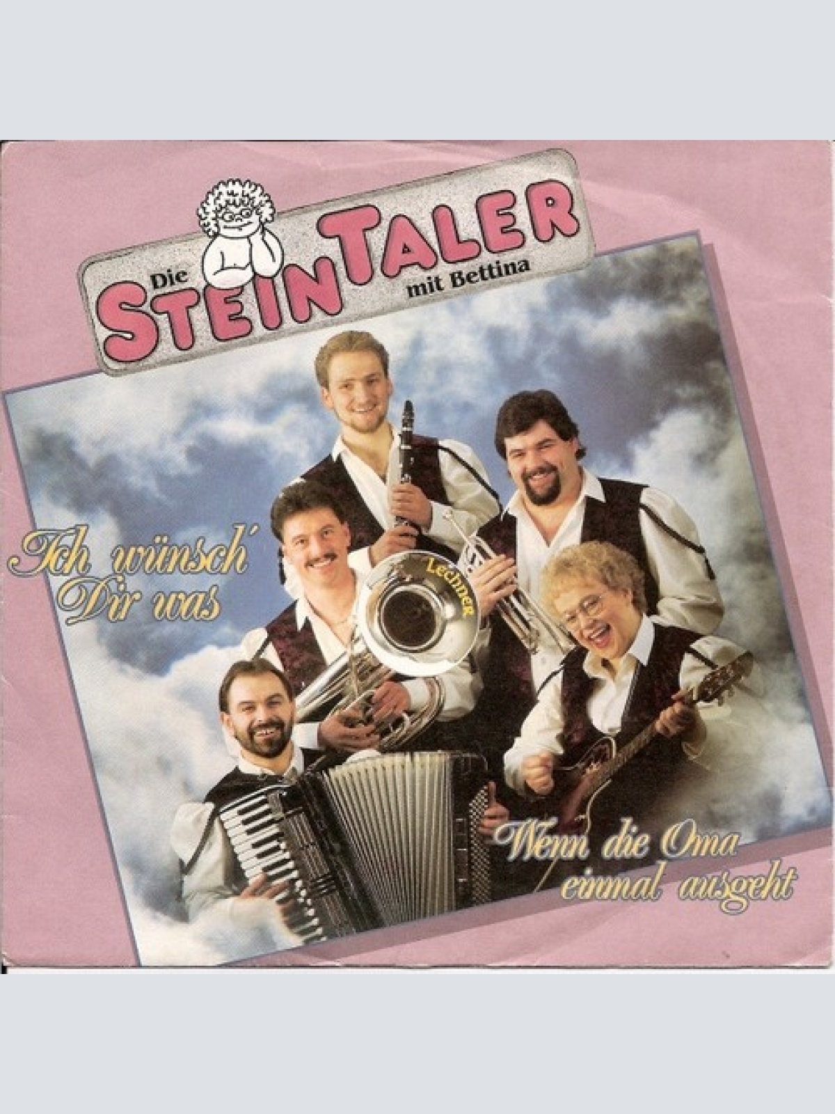 7", Single Die Steintaler Mit Bettina (8) - Ich Wünsch' Dir Was
