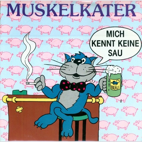 7", Single Muskelkater - Mich Kennt Keine Sau