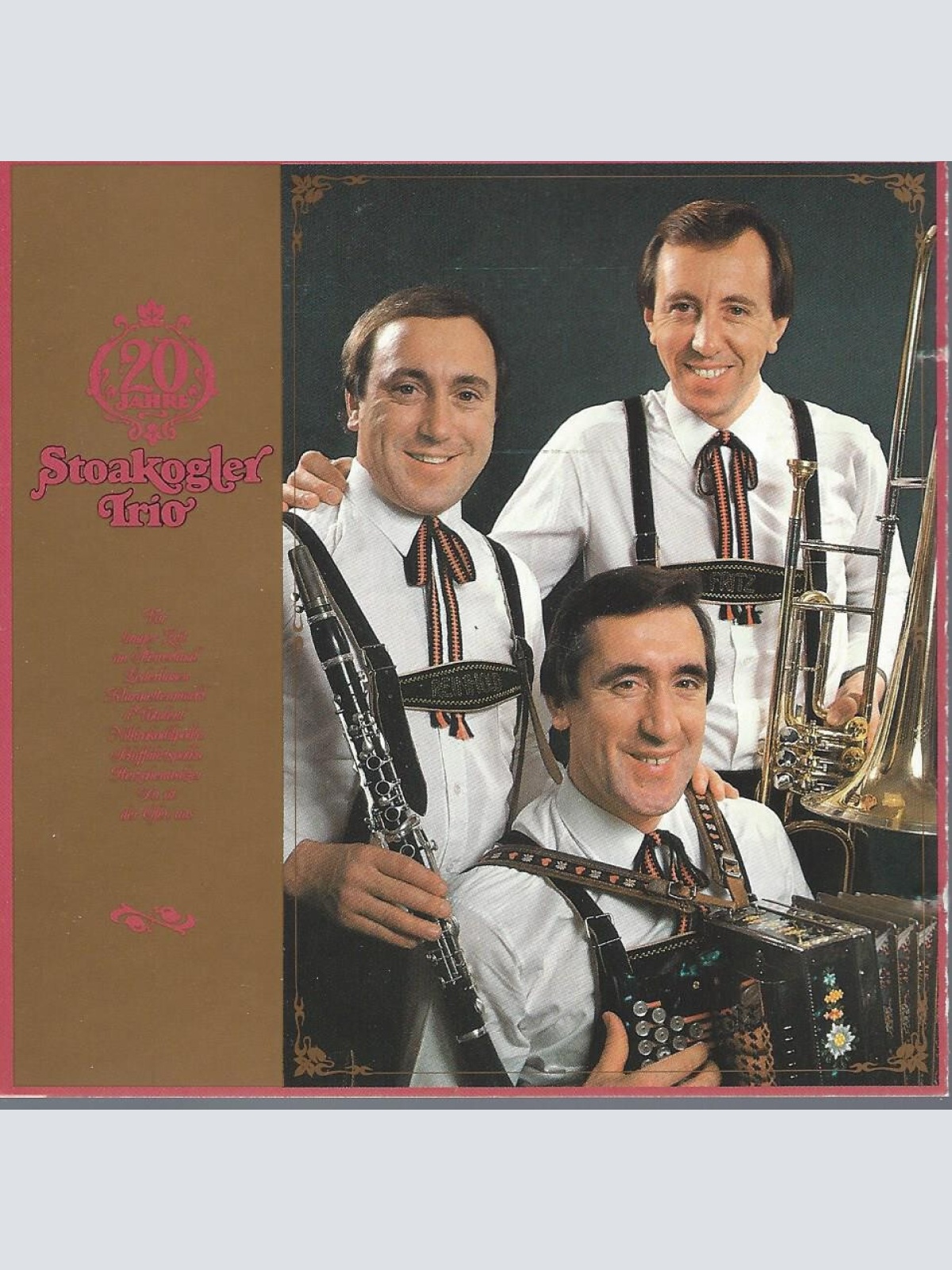 CD-- Stoakogler Trio – 20 Jahre Stoakogler Trio