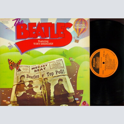 LP--The Beatles Featuring Tony Sheridan //NM