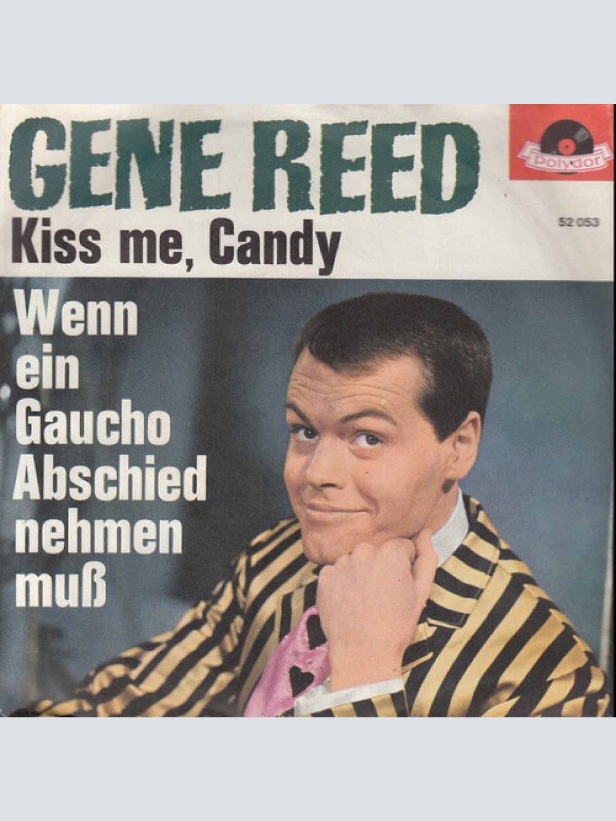7", Single Gene Reed (4) - Kiss Me, Candy