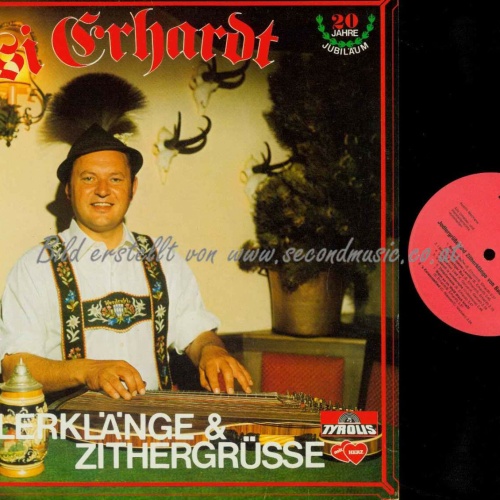 LP-- Jodlerklänge & Zithergrüsse-- Basi Erhardt /   NM