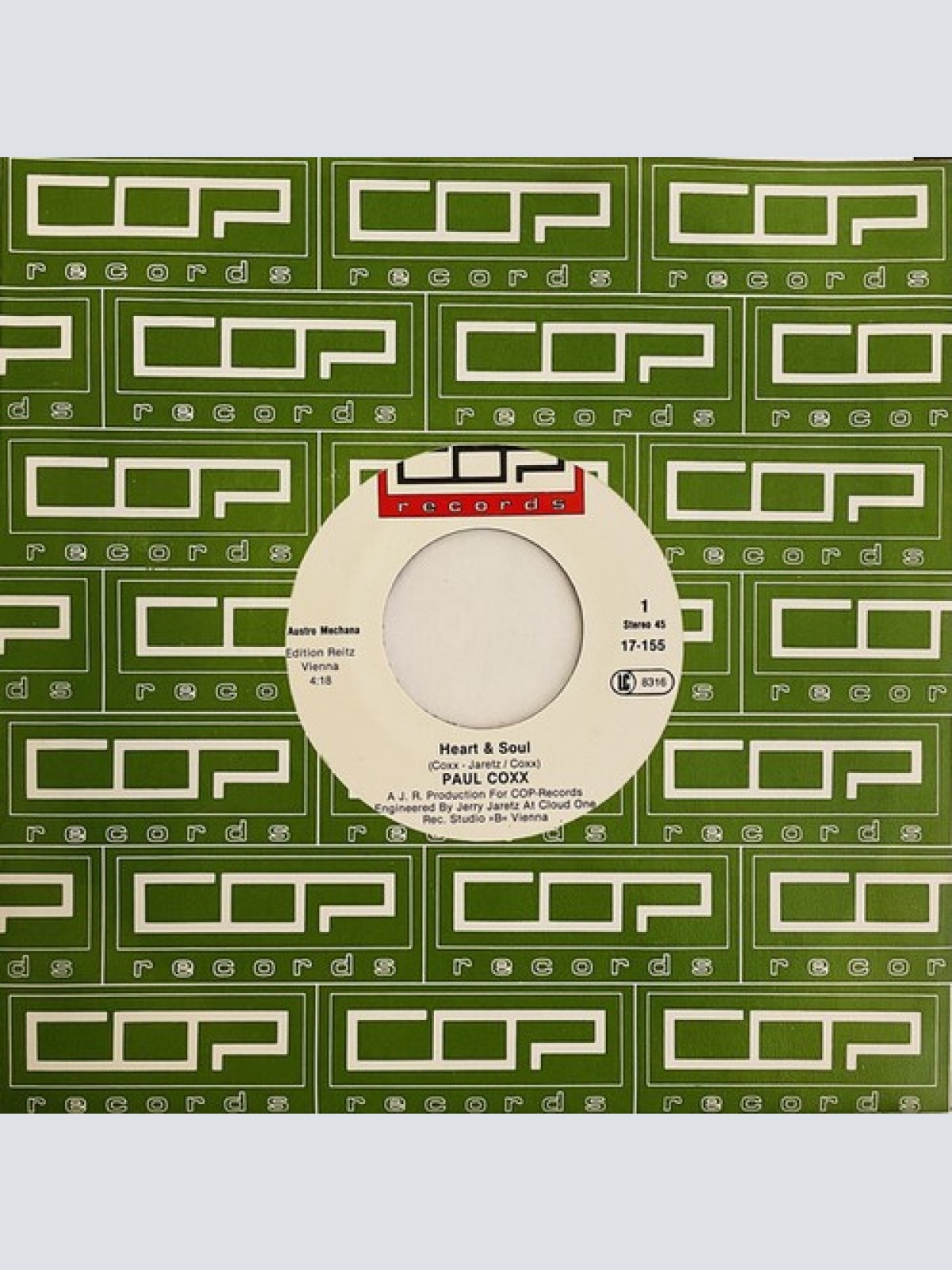 7" Paul Coxx - Heart & Soul
