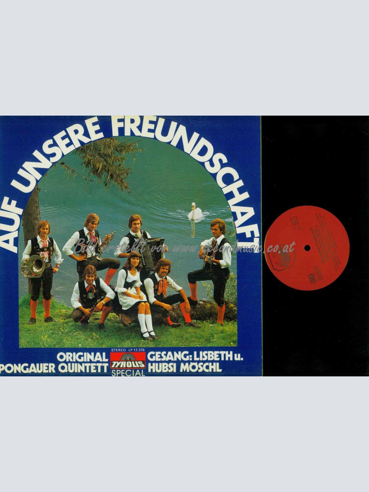 LP-- Das Original Pongauer Quintett,   – Gut Aufgelegt  /   NM