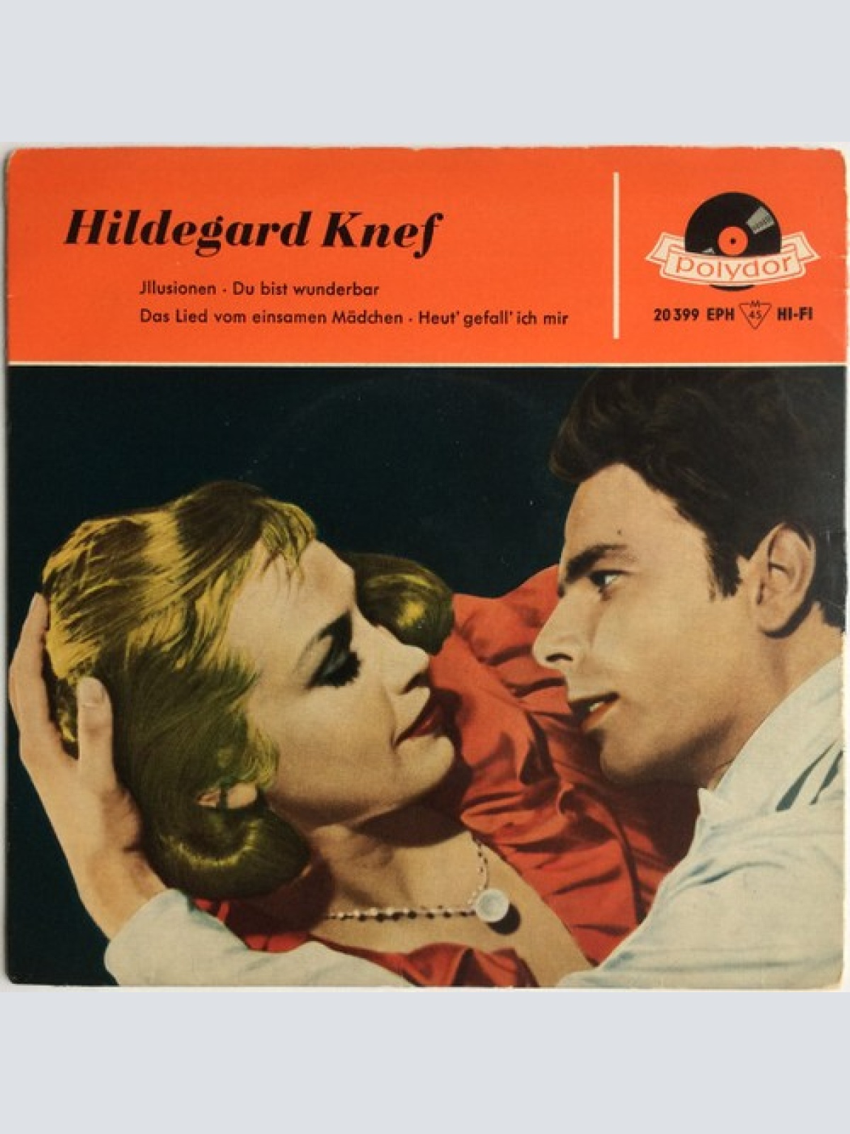 7", EP, Mono Hildegard Knef - Illusionen