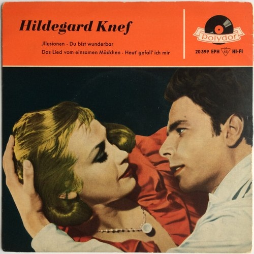 7", EP, Mono Hildegard Knef - Illusionen