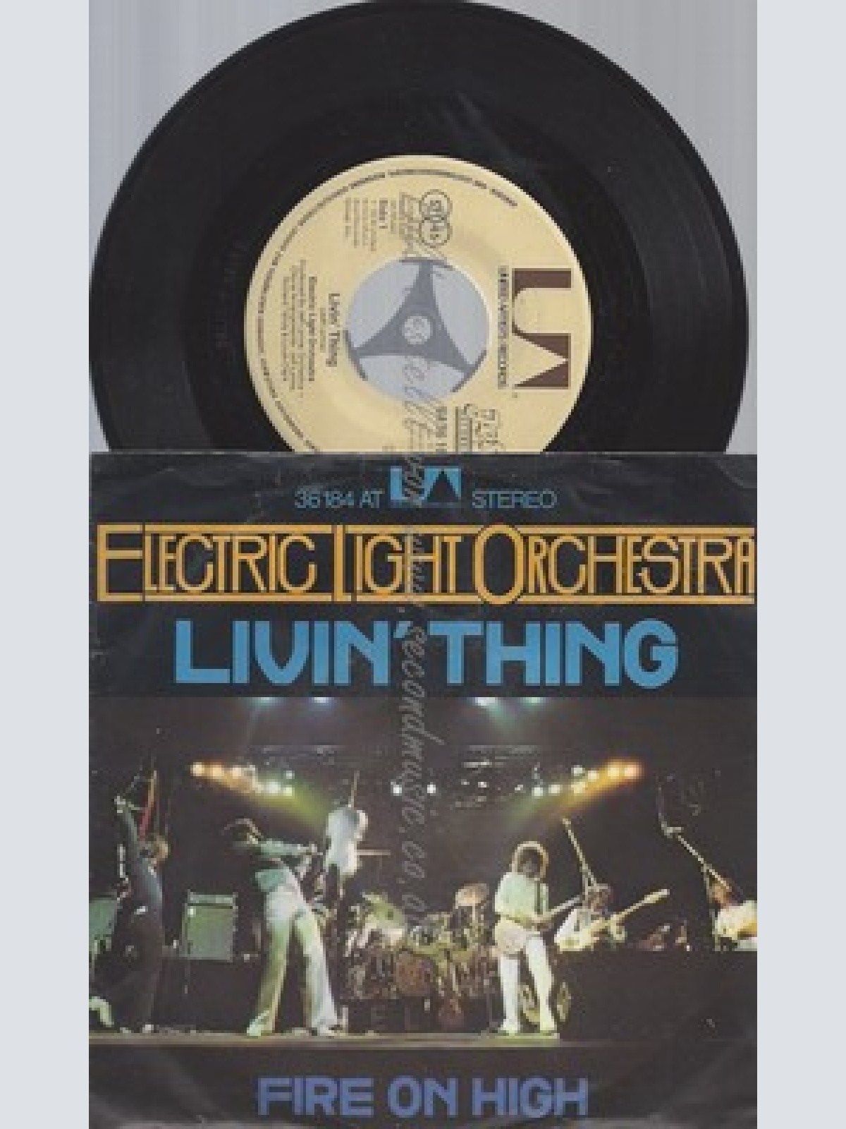 7"ELO--LIVIN THING