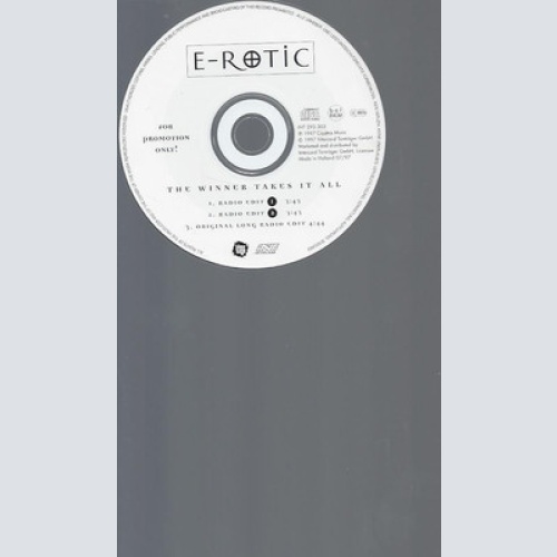 CD-E-ROTIC THE WINNER TAKES IT ALL--PROMO