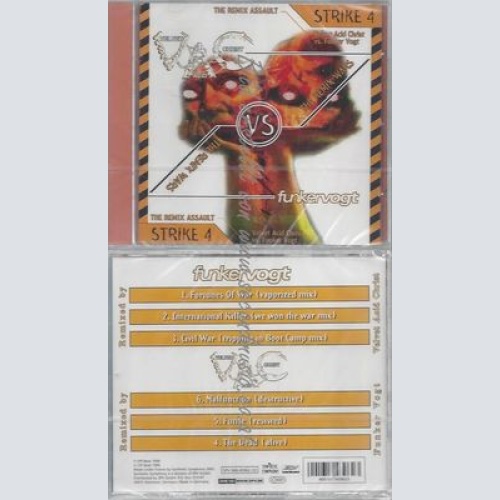 CD--FUNKER VOGT--THE REMIX WARS VOL.4