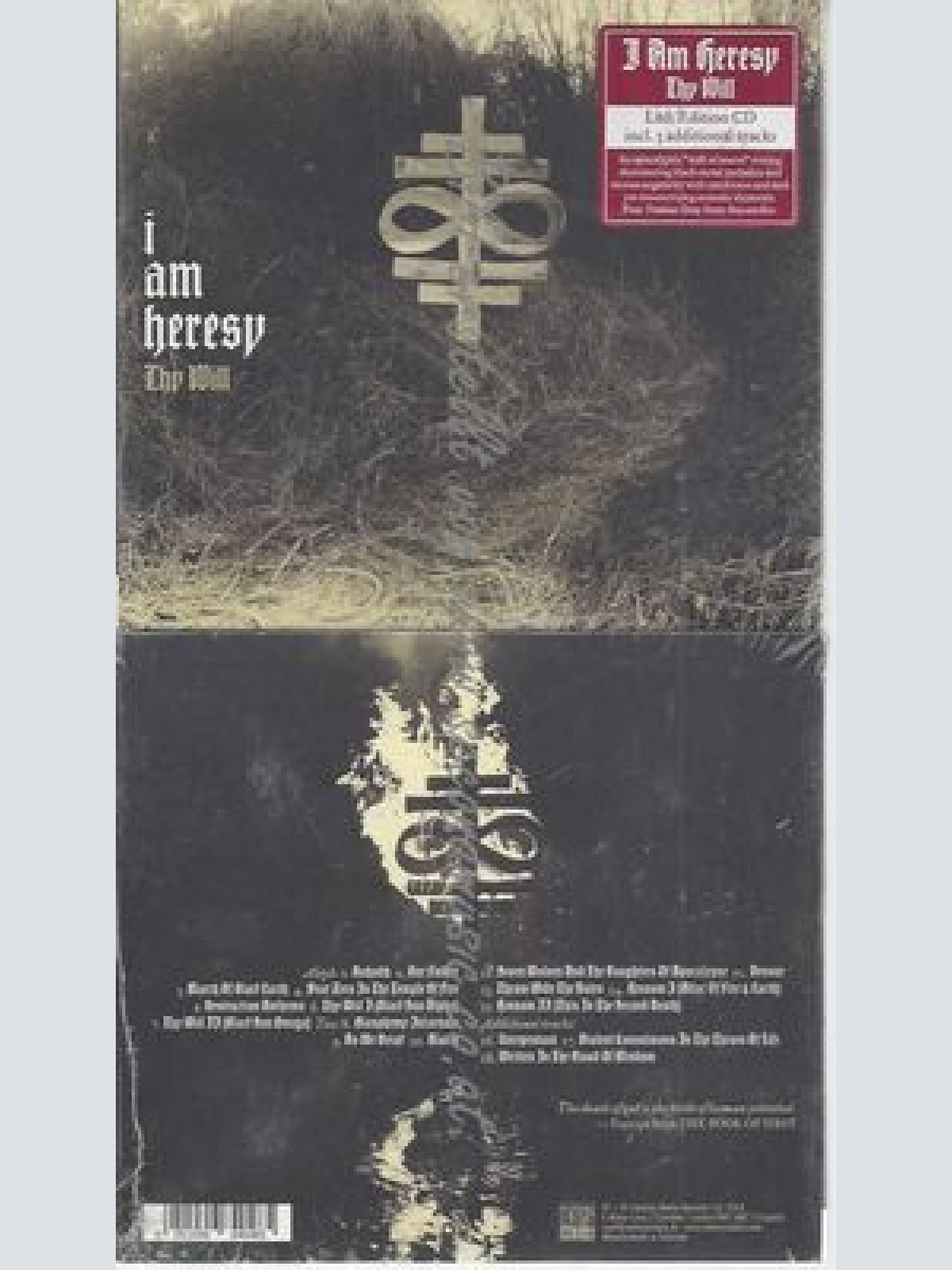 CD--I AM HERESY--THY WILL