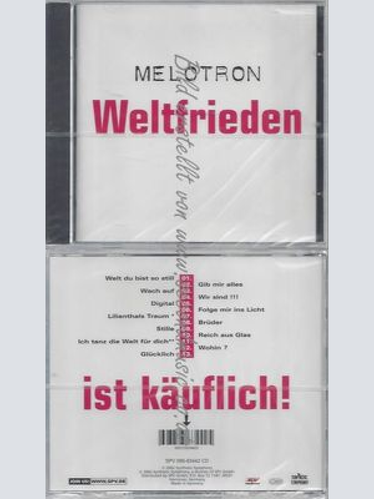 CD--MELOTRON--WELTFRIEDEN